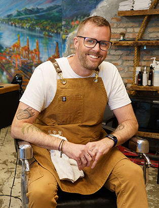 Barber Course to Career: Chris Parfitt Finds Rhyme and Reason in the Chair